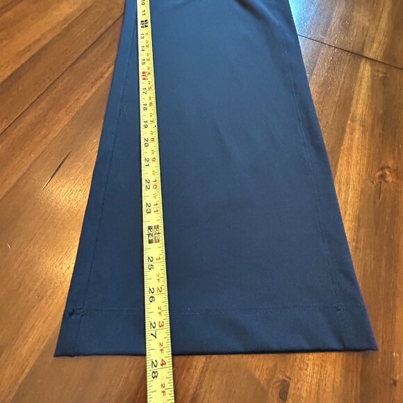 Lululemon Women's Swift Mid-Rise Wide-Leg Pant Navy Blue Size Medium - Picture 16 of 16